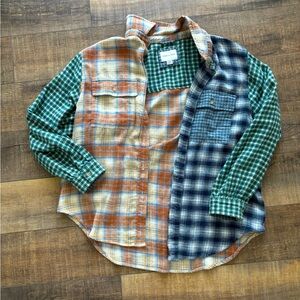 Patchwork flannel